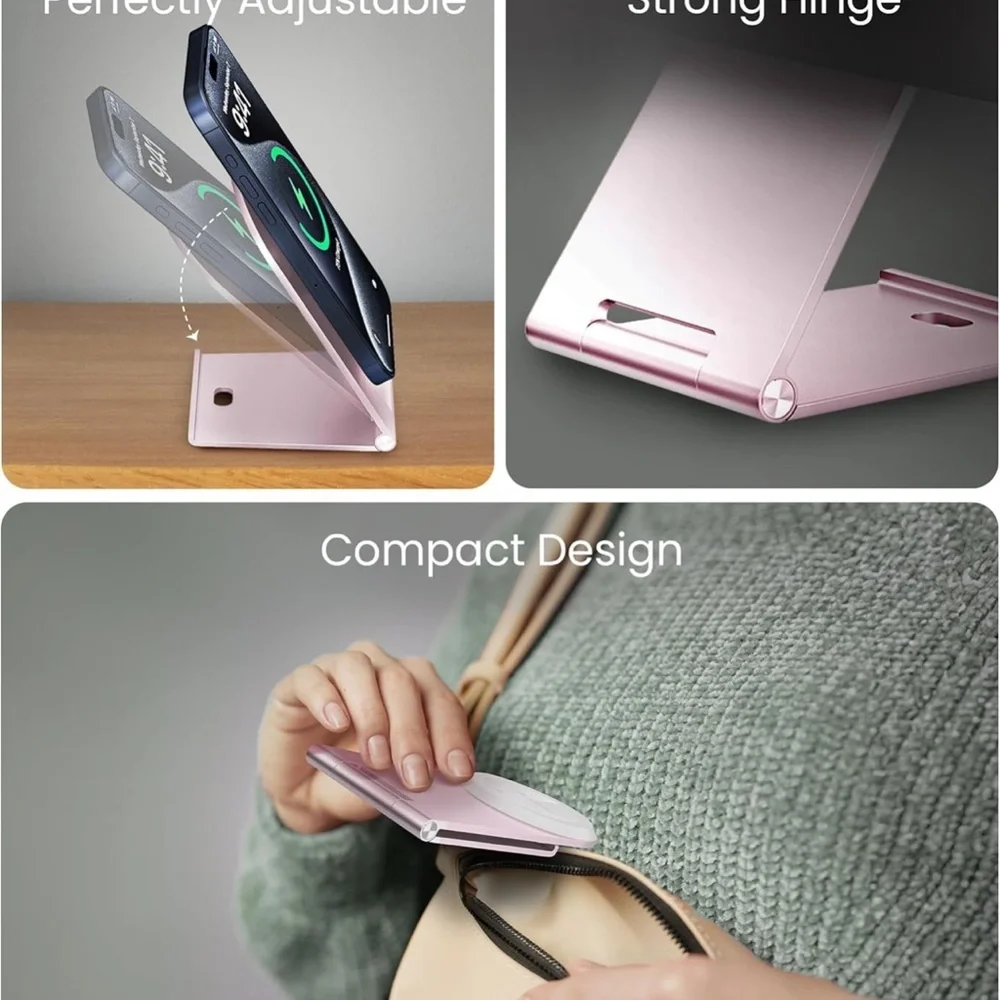 Pink Wireless Charging Stand